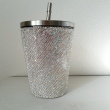 Load image into Gallery viewer, Rhinestone Stainless Steel Cup