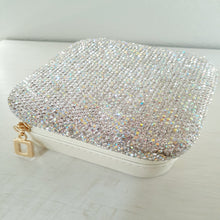 Load image into Gallery viewer, Rhinestone Travel Jewelry Box