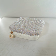 Load image into Gallery viewer, Rhinestone Travel Jewelry Box