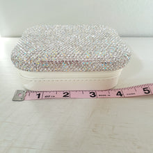 Load image into Gallery viewer, Rhinestone Travel Jewelry Box